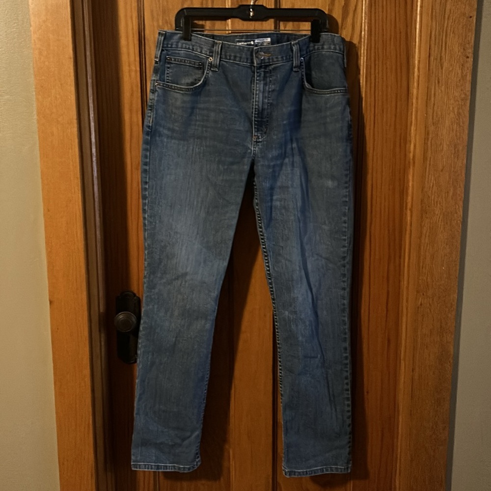 Carhartt Men's Straight Jeans - Classic Blue